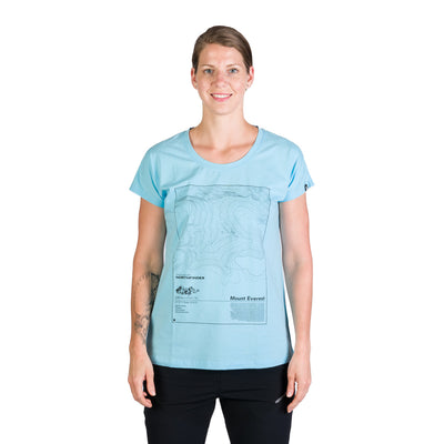 TR-4960OR women's loose fit t-shirt with print GAYLE