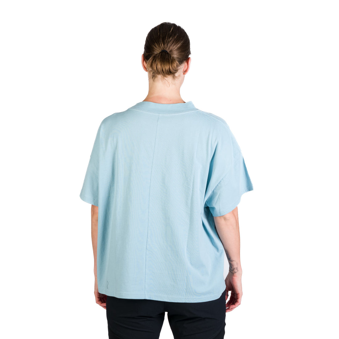 TR-4963SP women's oversized t-shirt from organic cotton JUDY