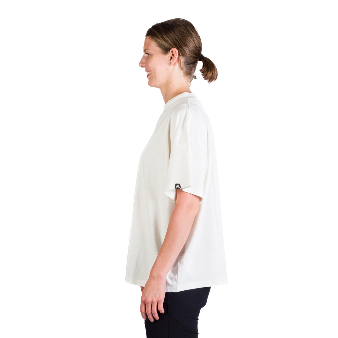 TR-4963SP women's oversized t-shirt from organic cotton JUDY