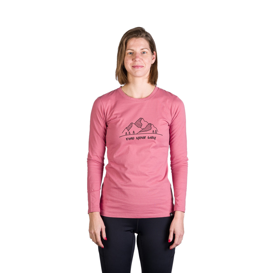 TR-4982OR women's outdoor combed cotton t-shirt with print SONYA