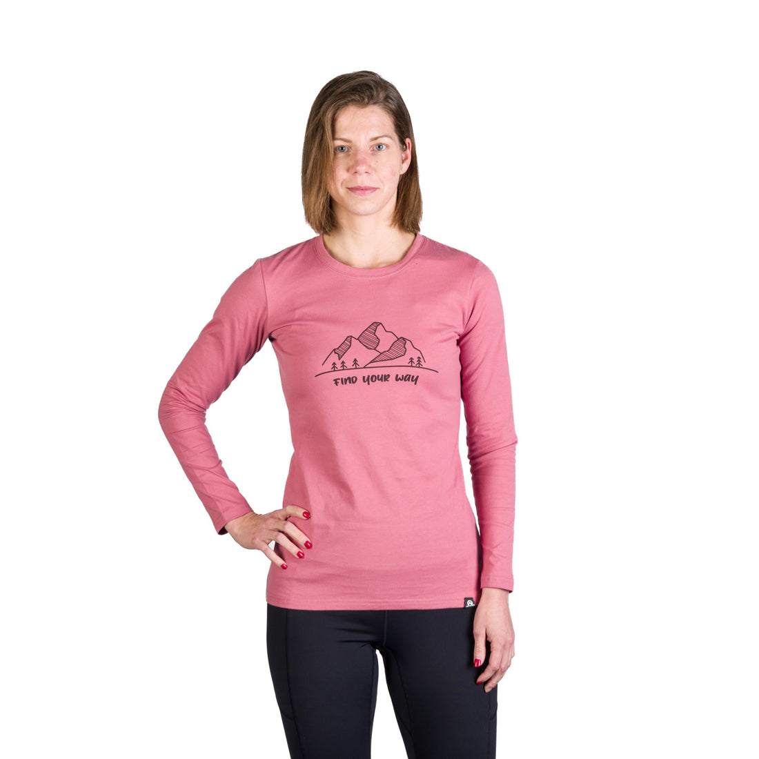 TR-4982OR women's outdoor combed cotton t-shirt with print SONYA
