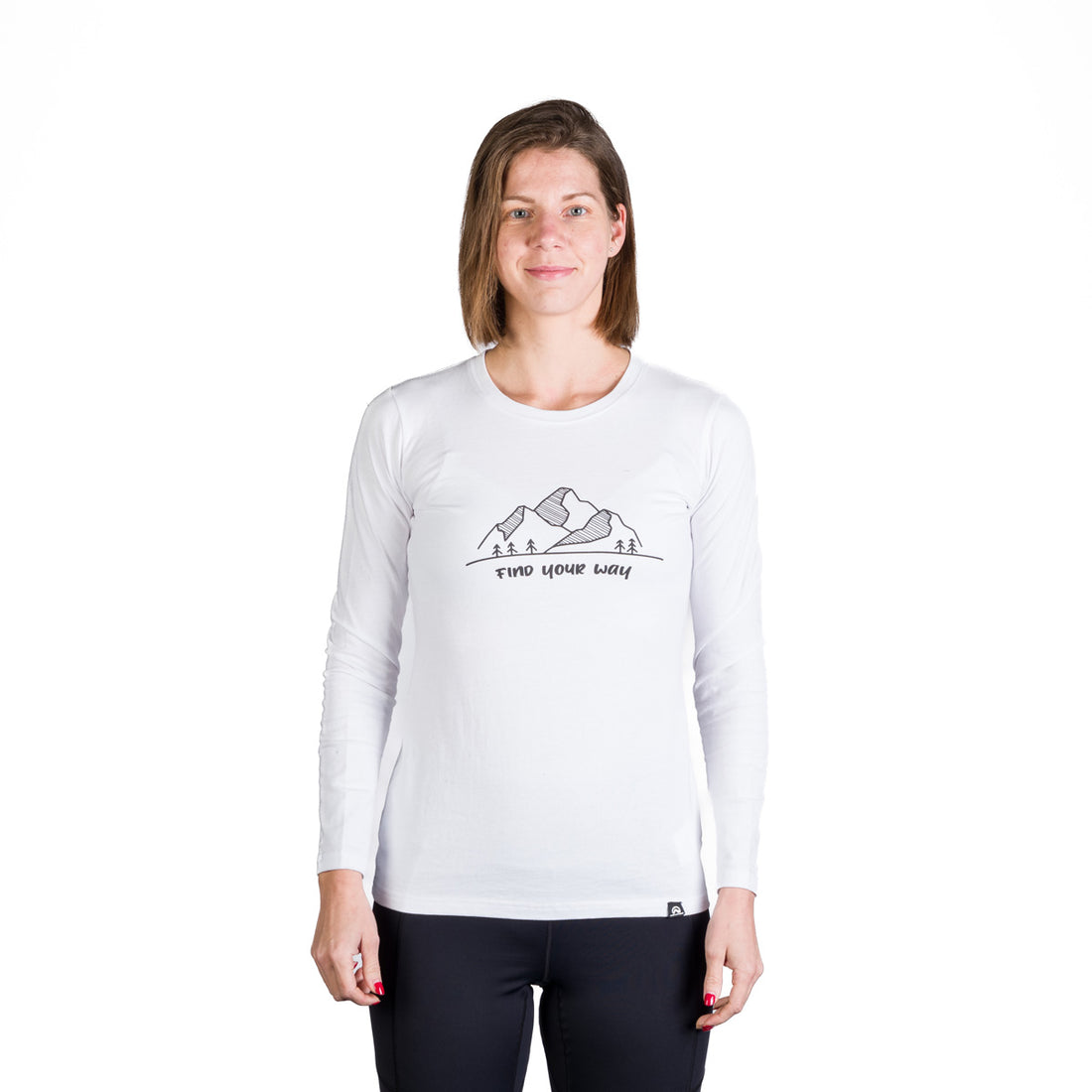 TR-4982OR women's outdoor combed cotton t-shirt with print SONYA
