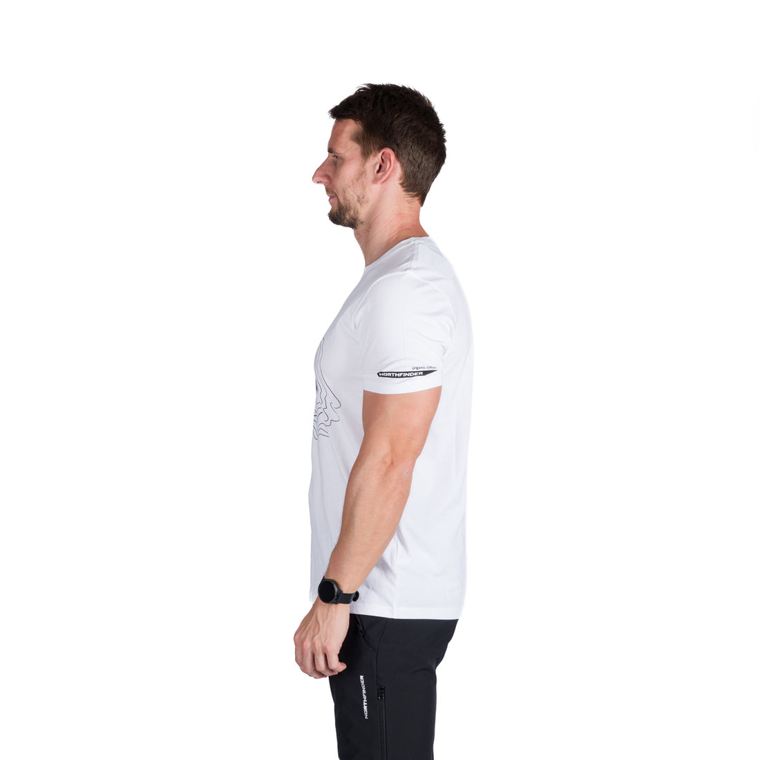 TR-5001OR men's outdoor organic cotton T-shirt FRANZ