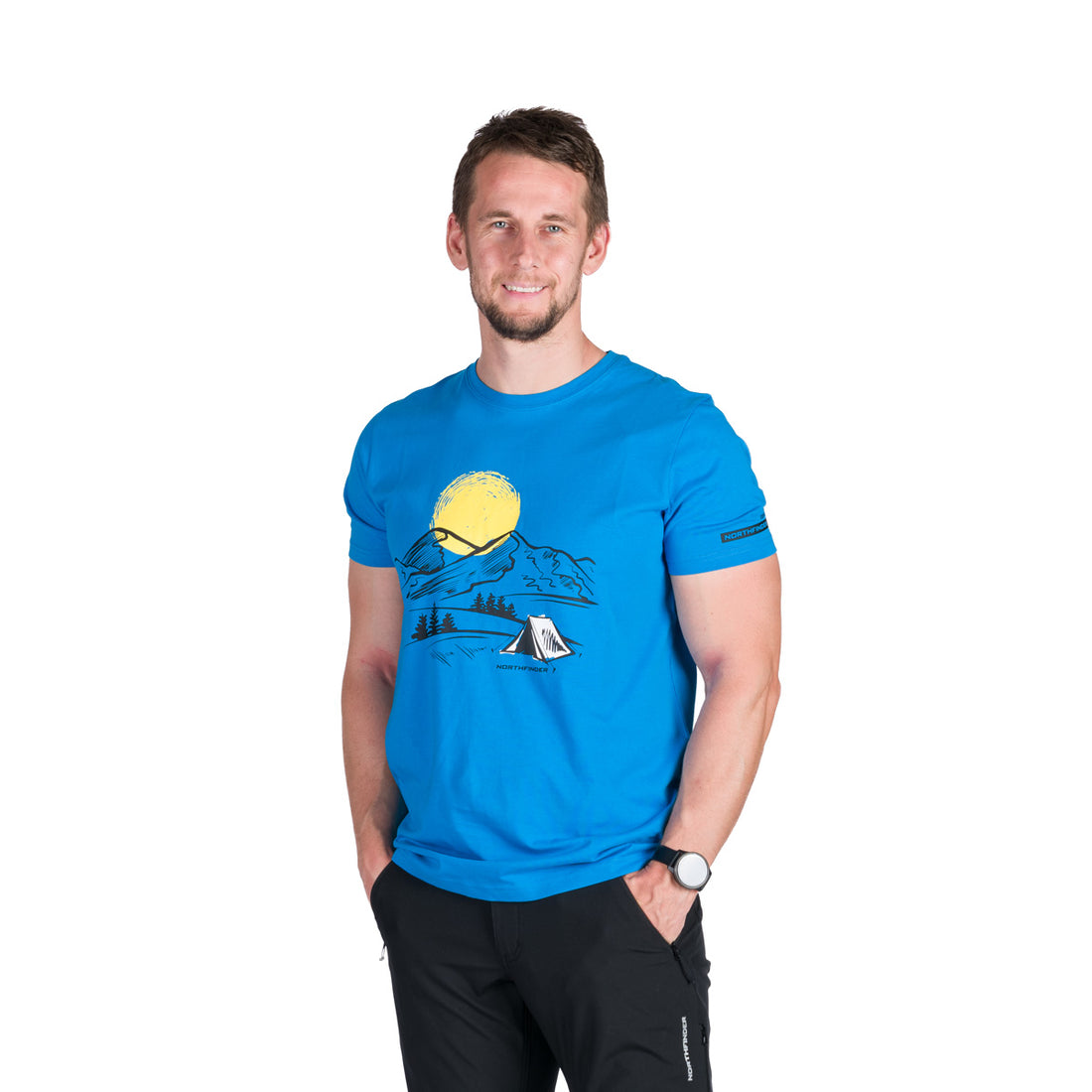 TR-5002OR men's outdoor organic cotton T-shirt BIRGER