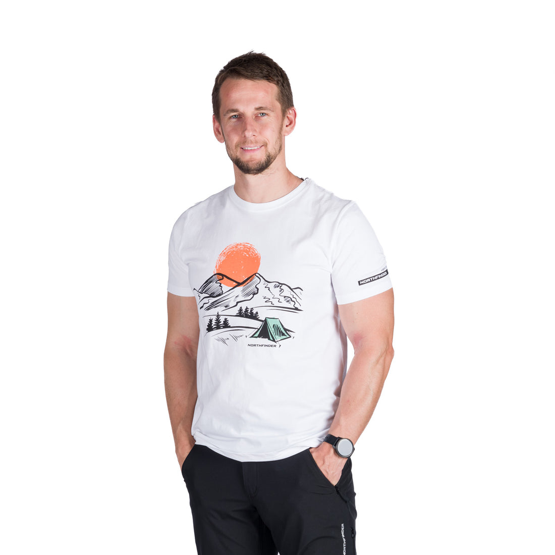 TR-5002OR men's outdoor organic cotton T-shirt BIRGER
