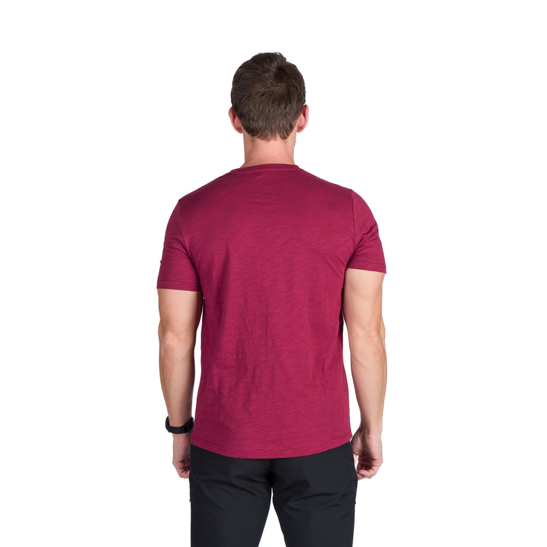 TR-5003OR men's outdoor organic slub cotton T-shirt JOSEF