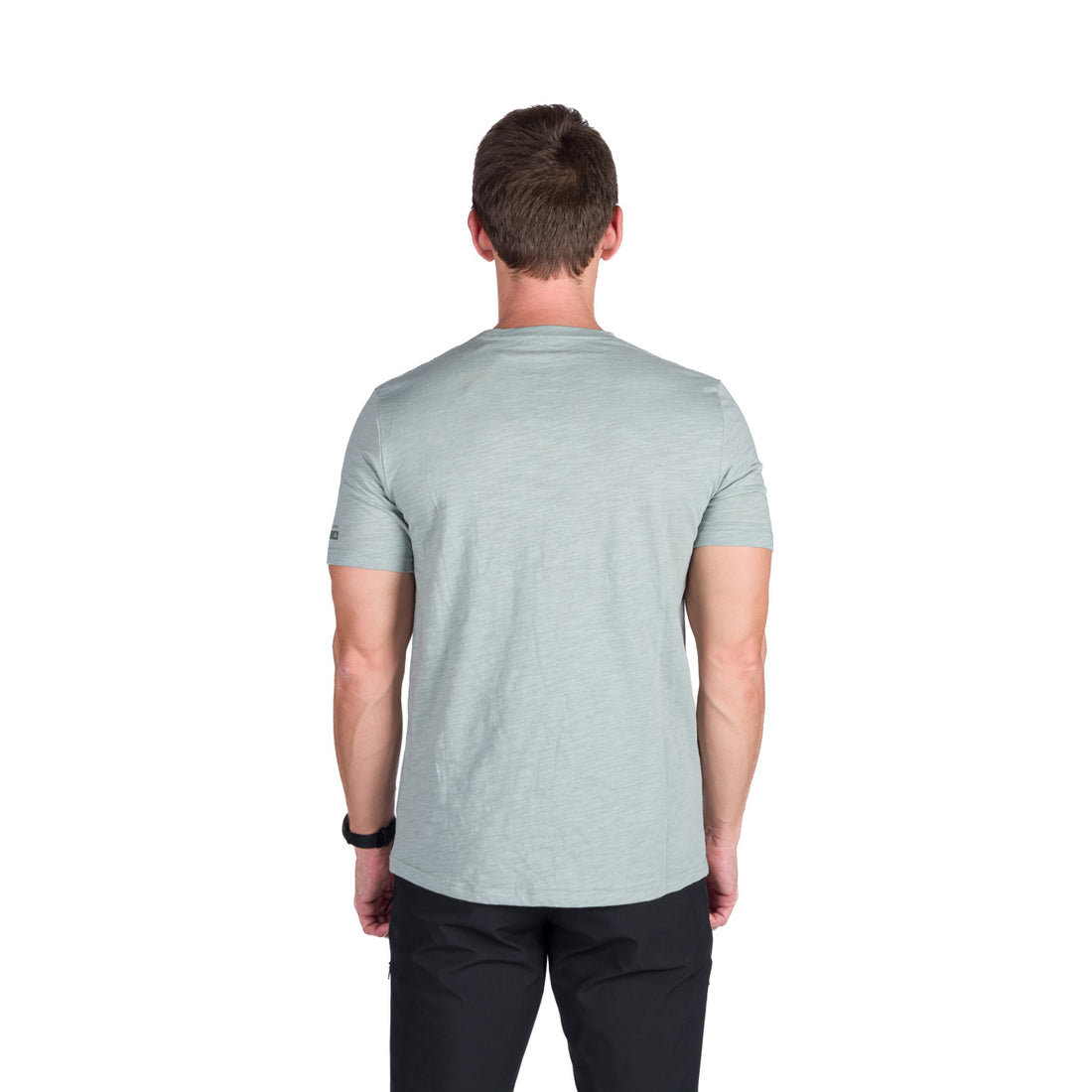TR-5005OR men's outdoor organic slub cotton T-shirt KASPAR