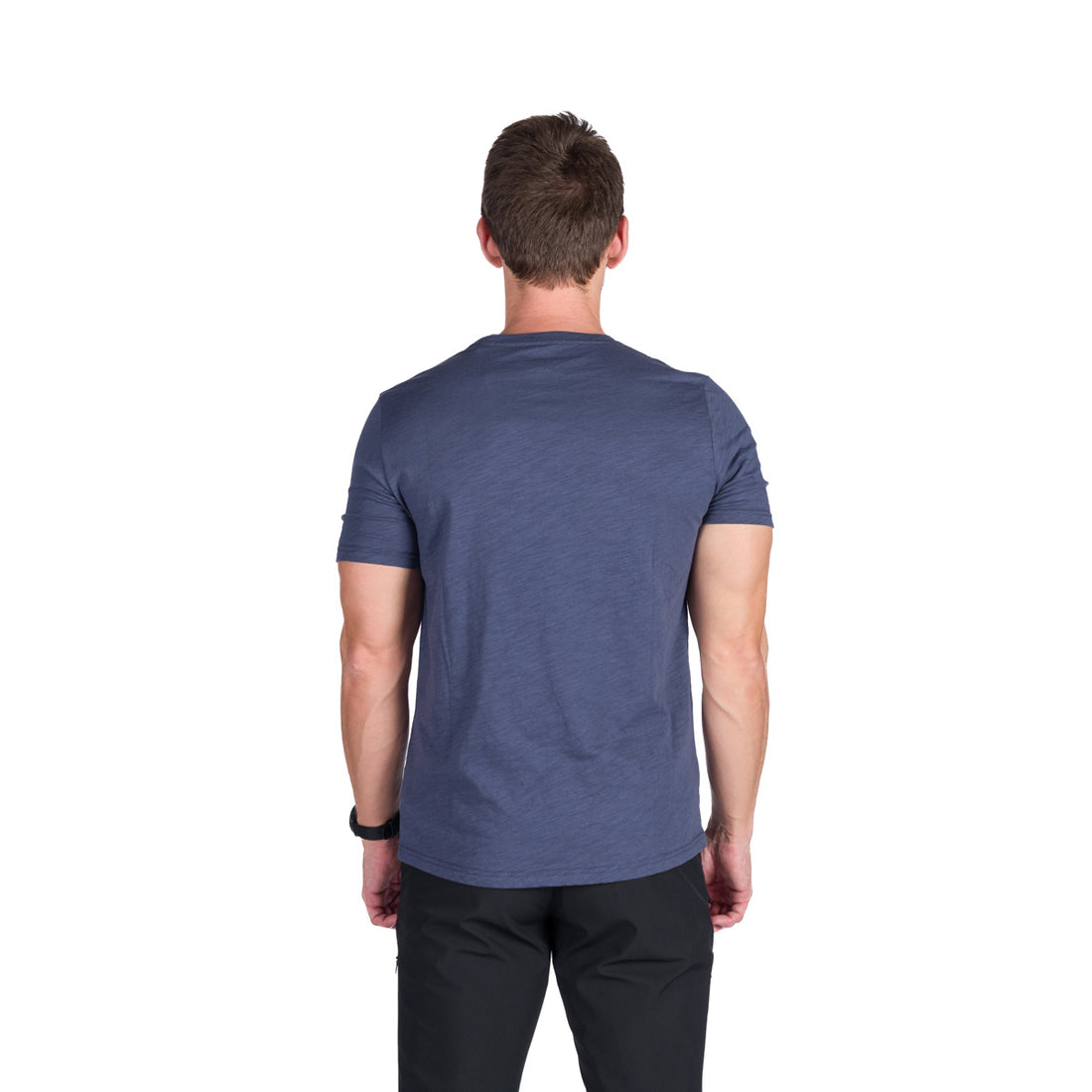 TR-5005OR men's outdoor organic slub cotton T-shirt KASPAR