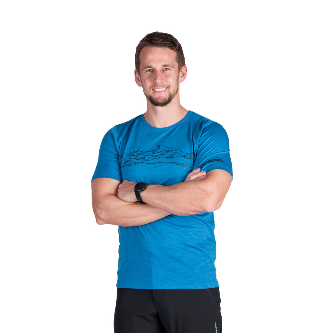 TR-5006OR men's outdoor merino T-shirt RAINER