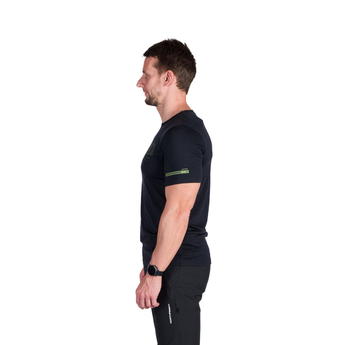 TR-5007OR men's outdoor merino T-shirt OLEK