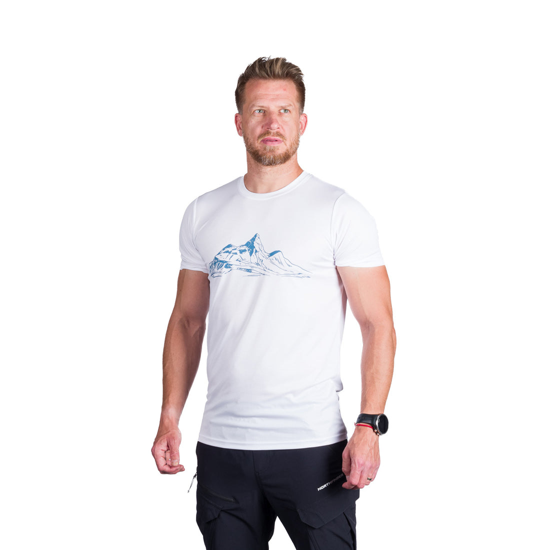 TR-5009OR men's outdoor technical ribstop T-shirt NICLAS