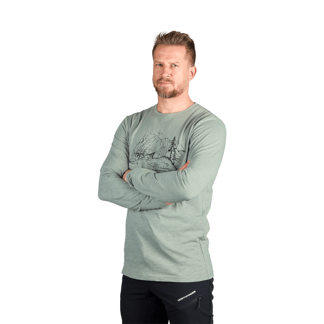 TR-5032OR men's organic slub cotton t-shirt EMBER