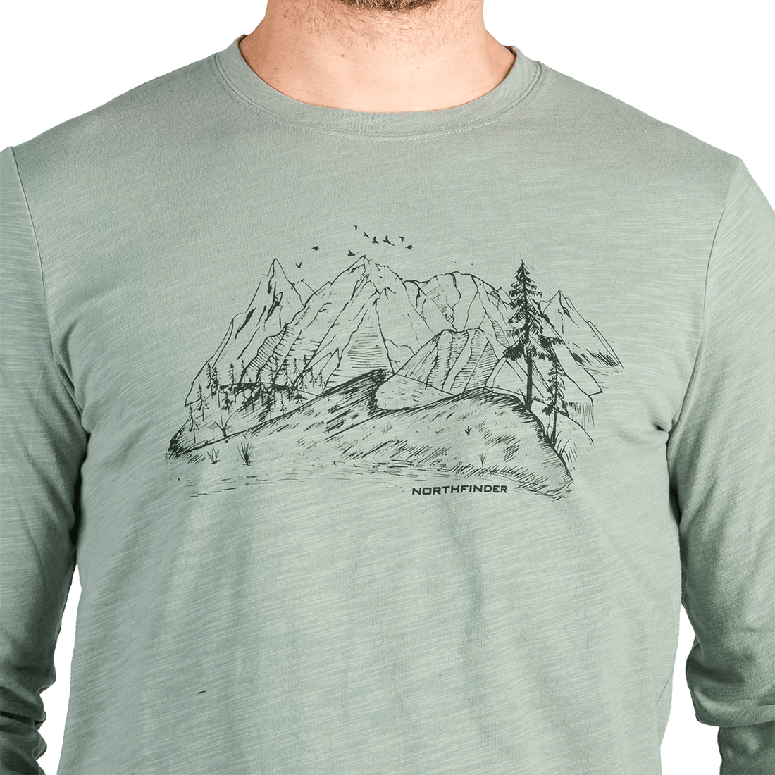 TR-5032OR men's organic slub cotton t-shirt EMBER