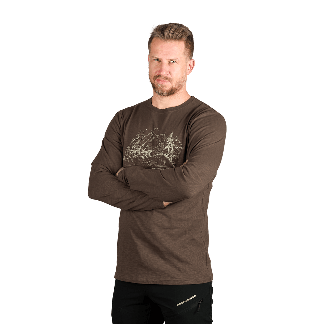 TR-5032OR men's organic slub cotton t-shirt EMBER