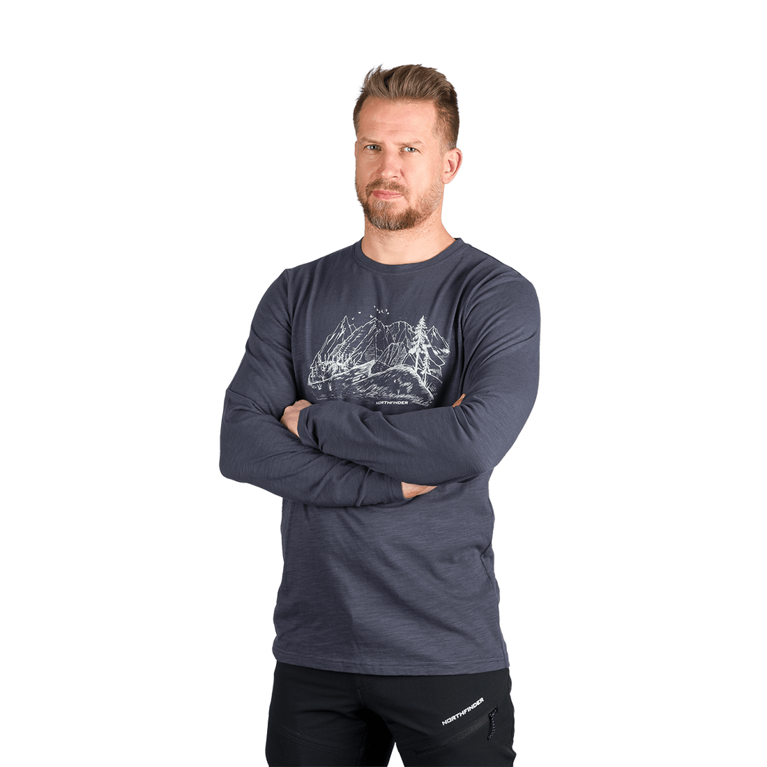 TR-5032OR men's organic slub cotton t-shirt EMBER