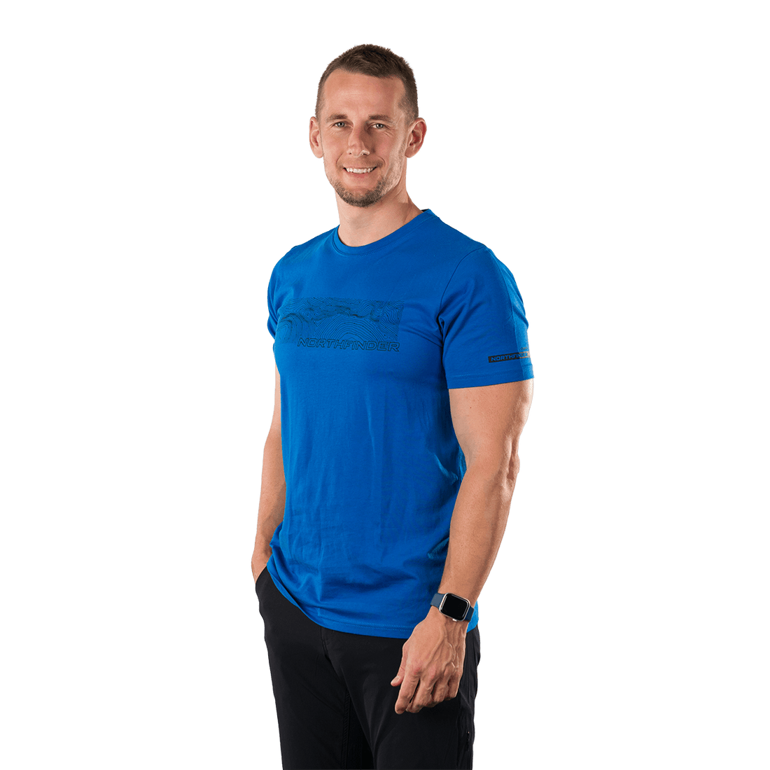 TR-5045OR men's outdoor organic cotton T-shirt AMAD