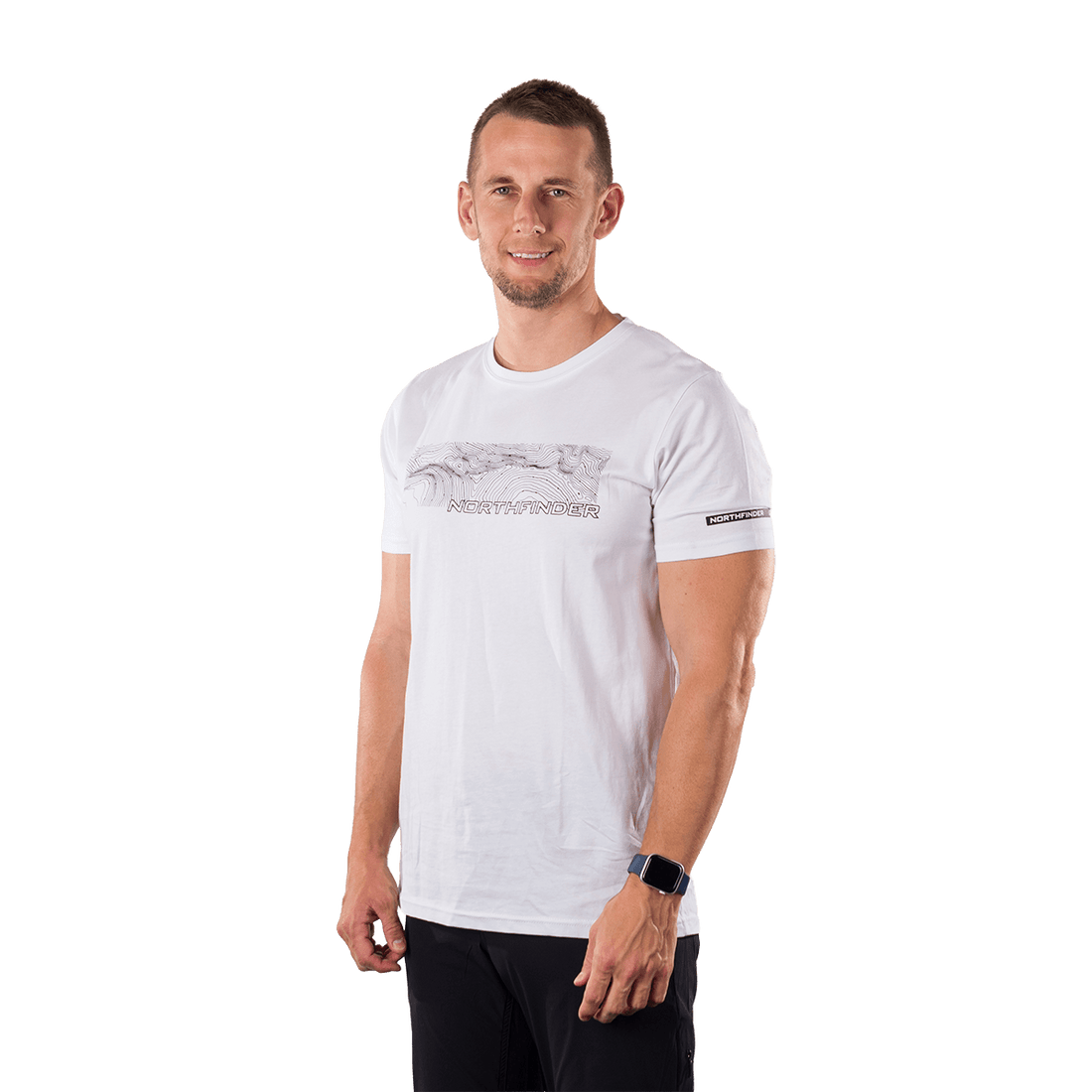 TR-5045OR men's outdoor organic cotton T-shirt AMAD