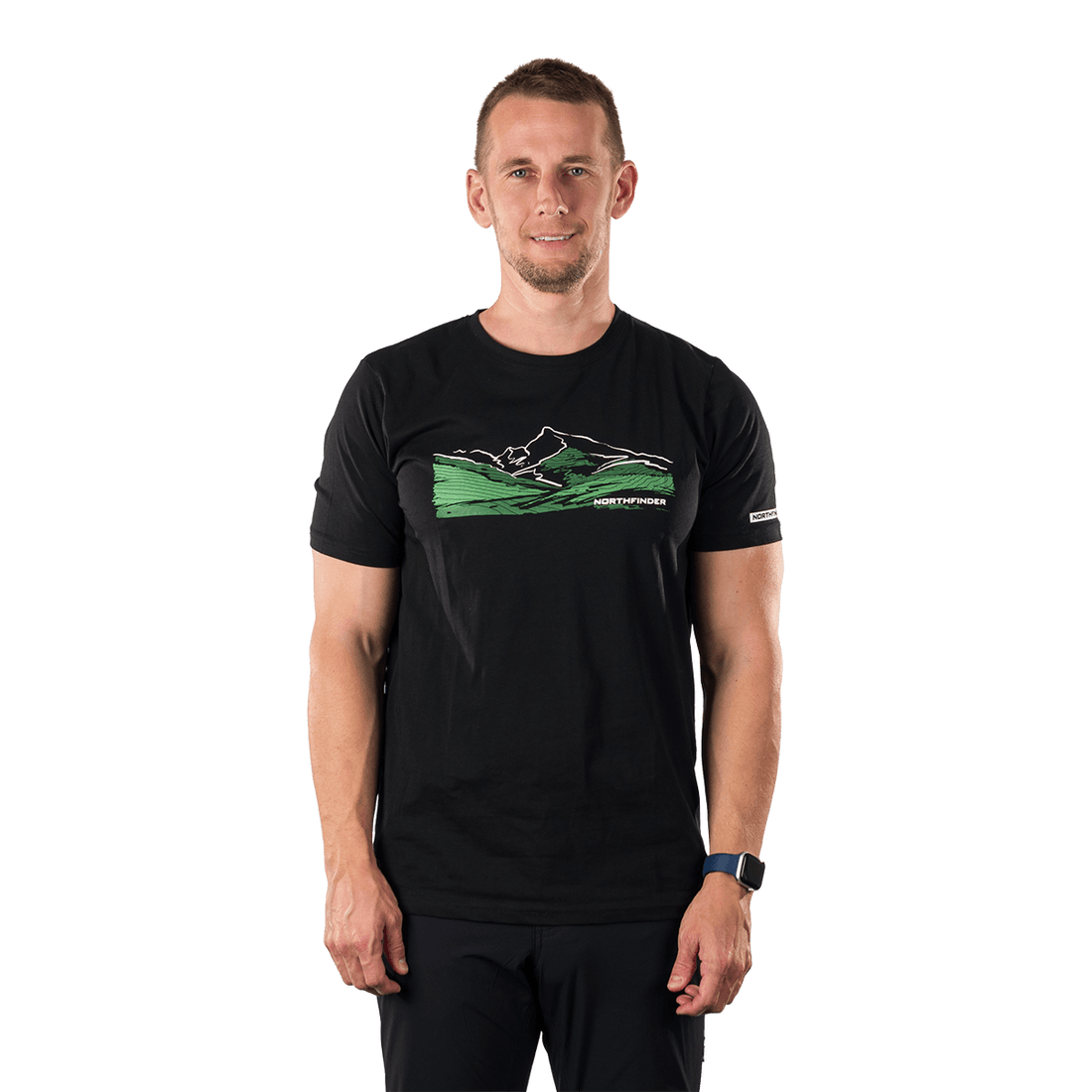 TR-5046OR men's outdoor organic cotton T-shirt BARTO