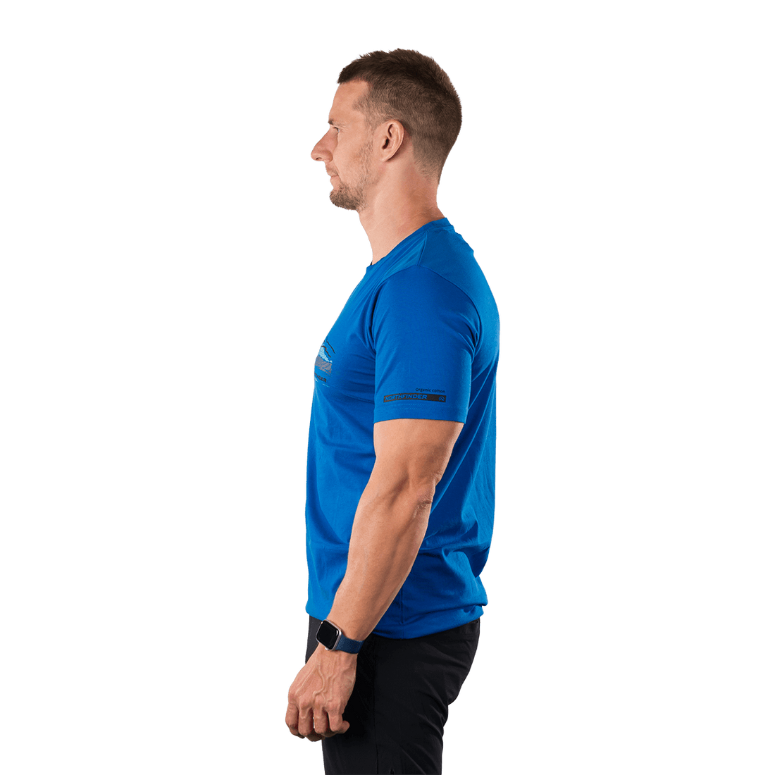 TR-5046OR men's outdoor organic cotton T-shirt BARTO