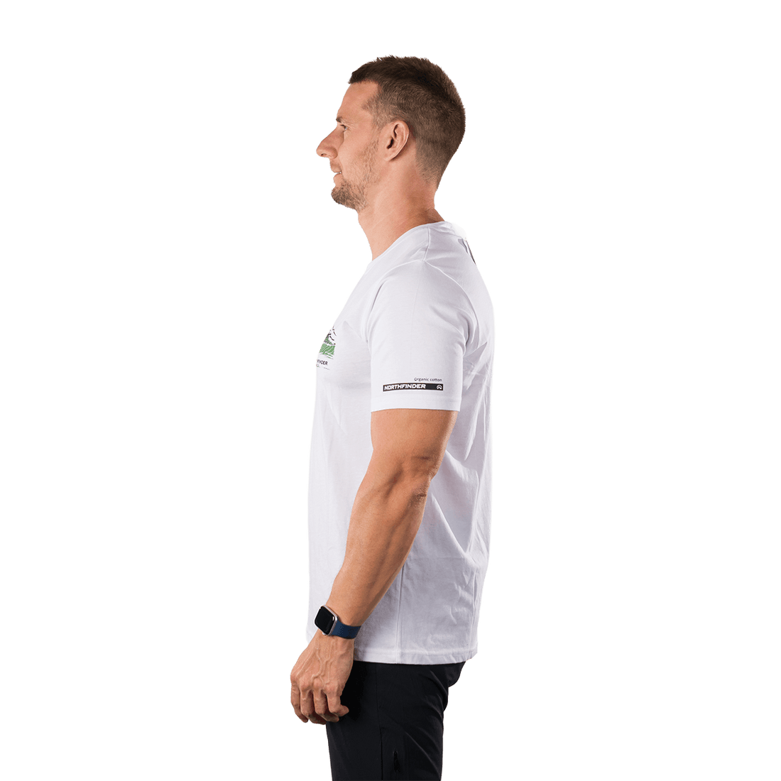 TR-5046OR men's outdoor organic cotton T-shirt BARTO