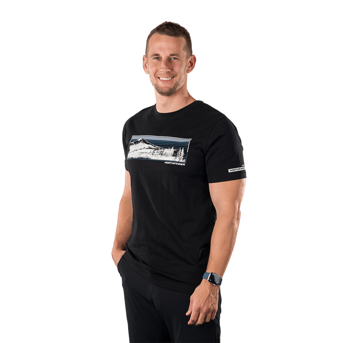 TR-5048OR men's outdoor organic cotton T-shirt BARTOLOM