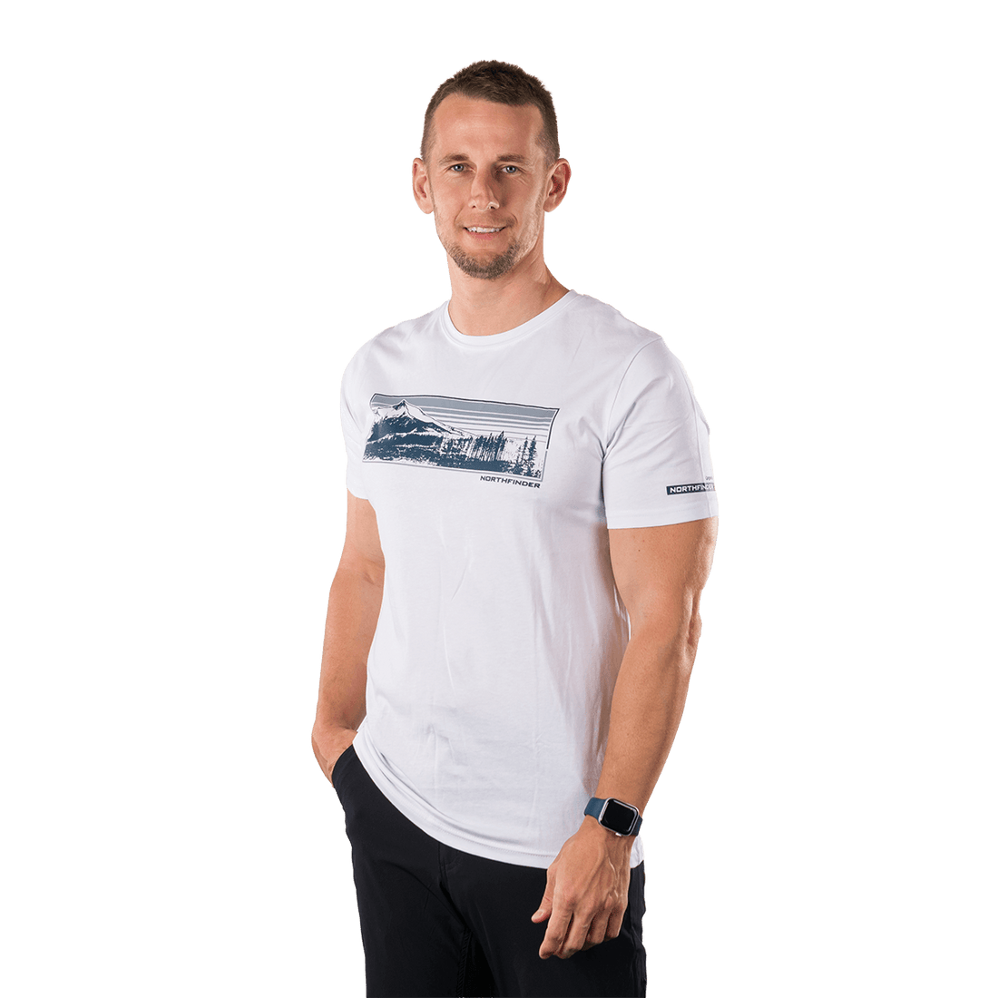 TR-5048OR men's outdoor organic cotton T-shirt BARTOLOM