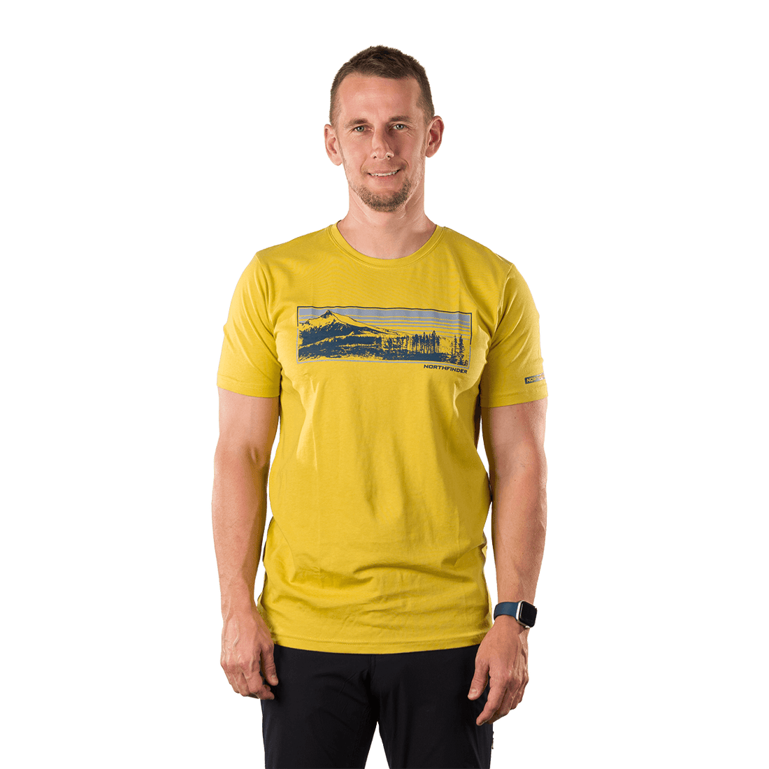 TR-5048OR men's outdoor organic cotton T-shirt BARTOLOM