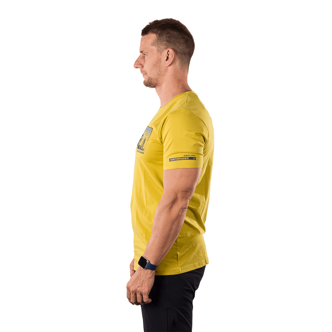 TR-5048OR men's outdoor organic cotton T-shirt BARTOLOM