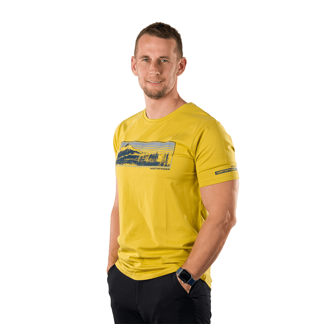 TR-5048OR men's outdoor organic cotton T-shirt BARTOLOM