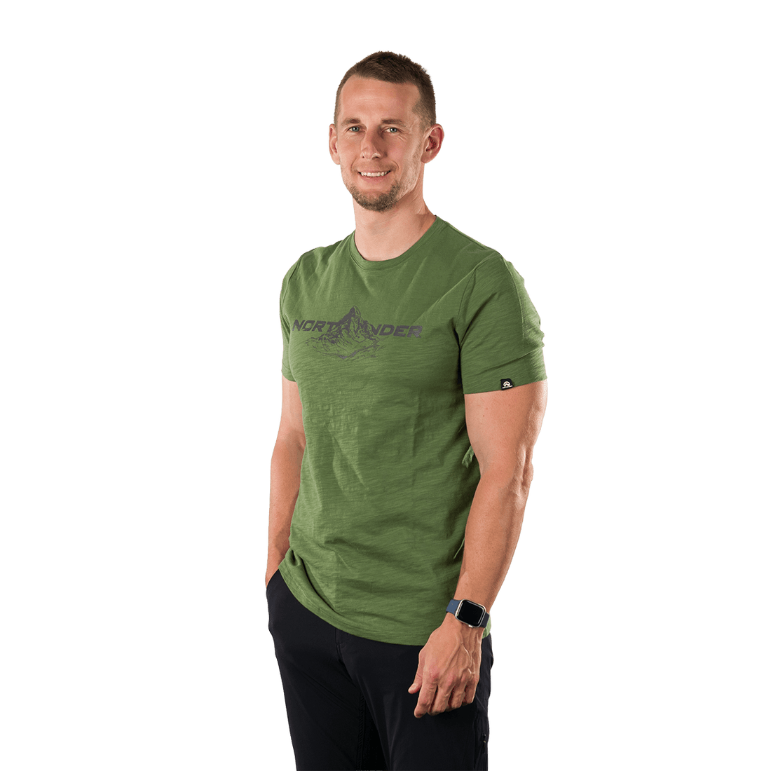 TR-5049OR men's outdoor organic slub cotton T‑shirt  FID