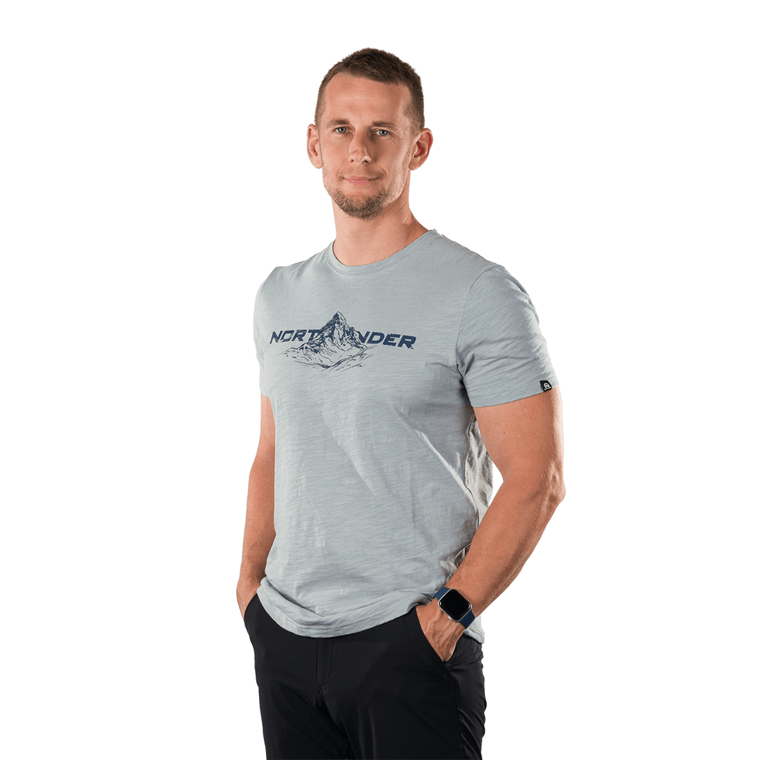 TR-5049OR men's outdoor organic slub cotton T‑shirt  FID