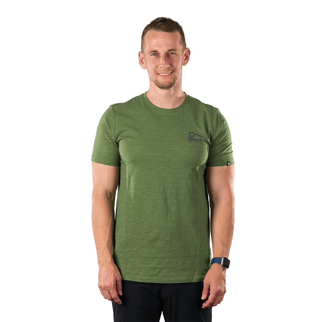 TR-5050OR men's outdoor organic slub cotton T‑shirt  HERMO