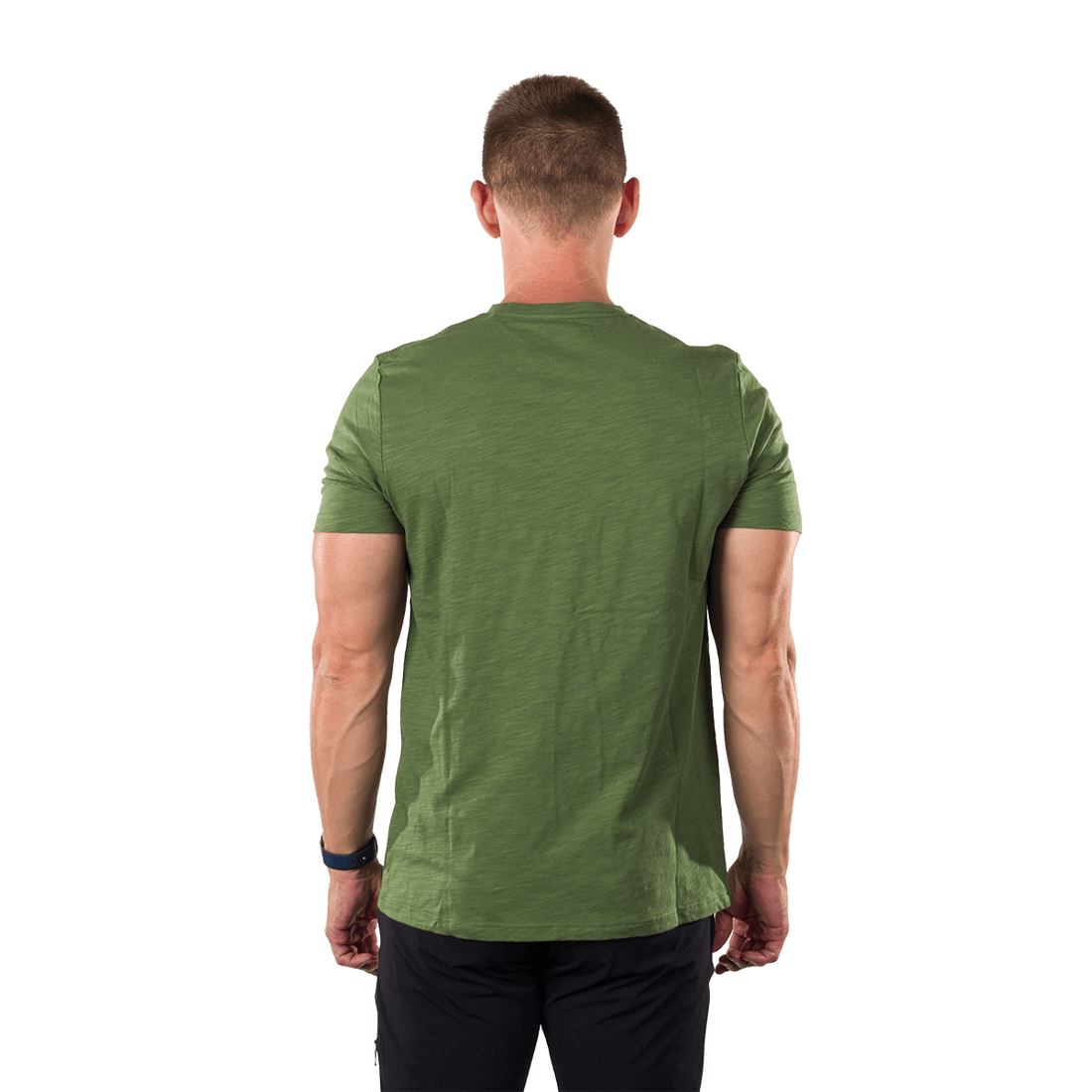 TR-5050OR men's outdoor organic slub cotton T‑shirt  HERMO