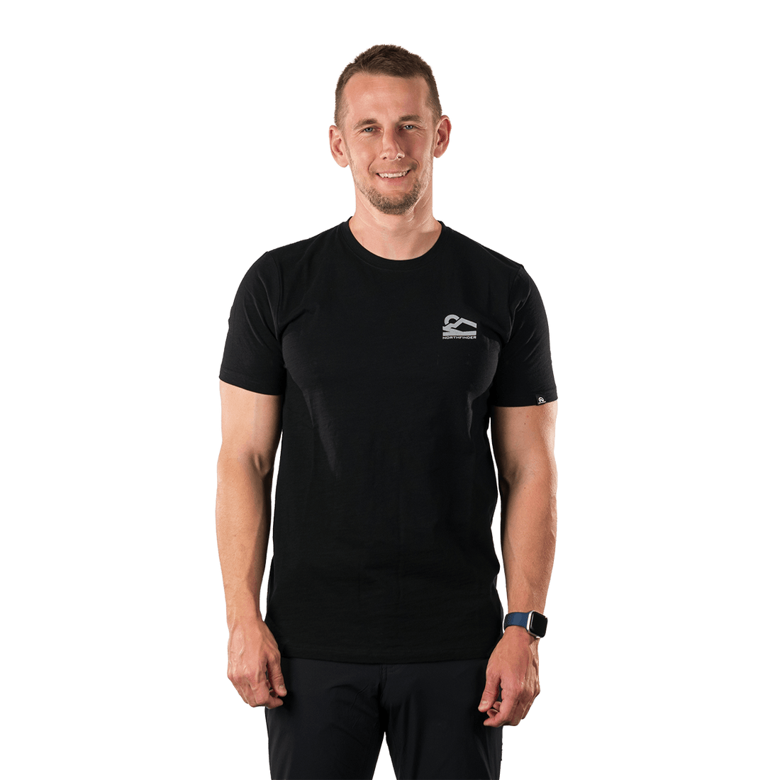 TR-5050OR men's outdoor organic slub cotton T‑shirt  HERMO