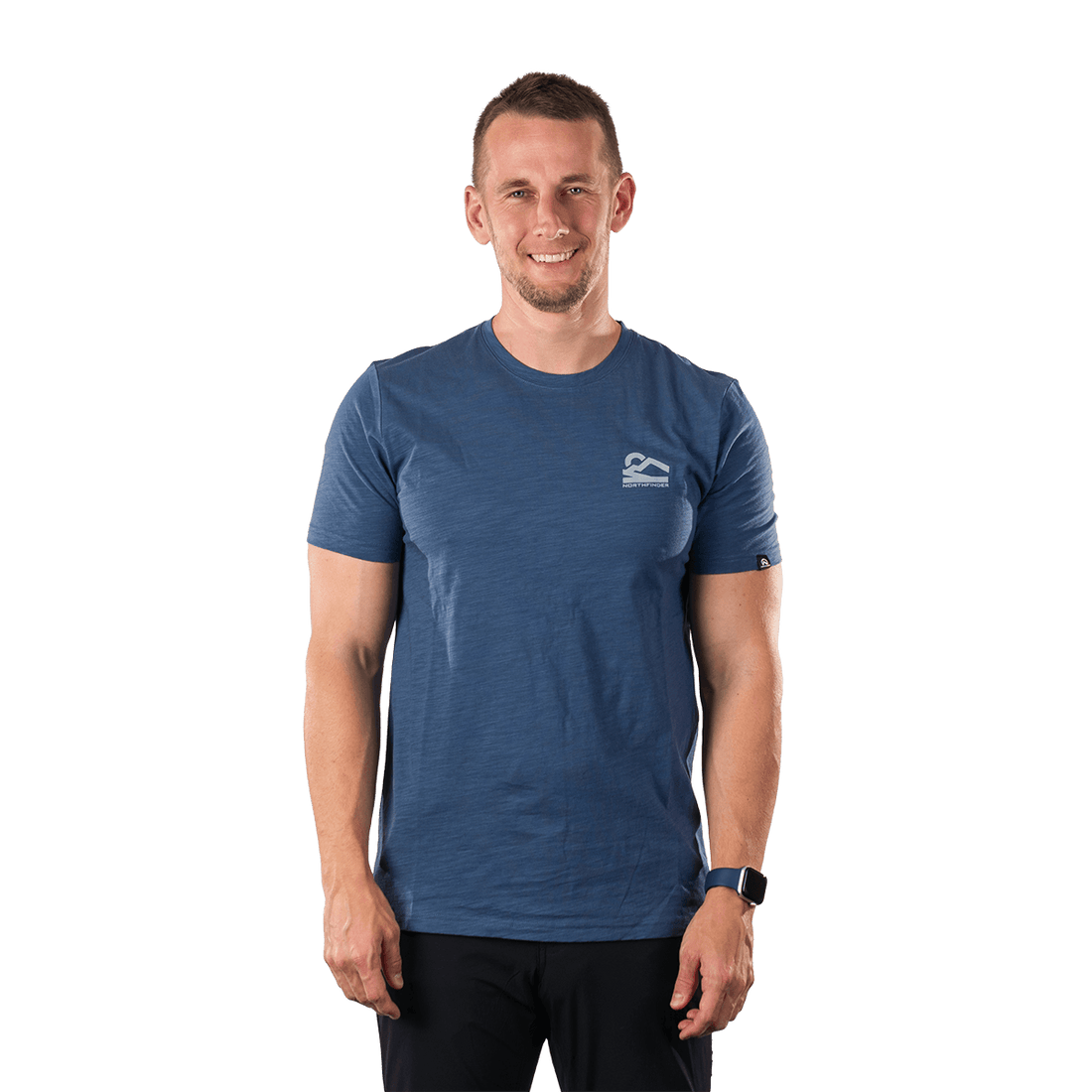 TR-5050OR men's outdoor organic slub cotton T‑shirt  HERMO