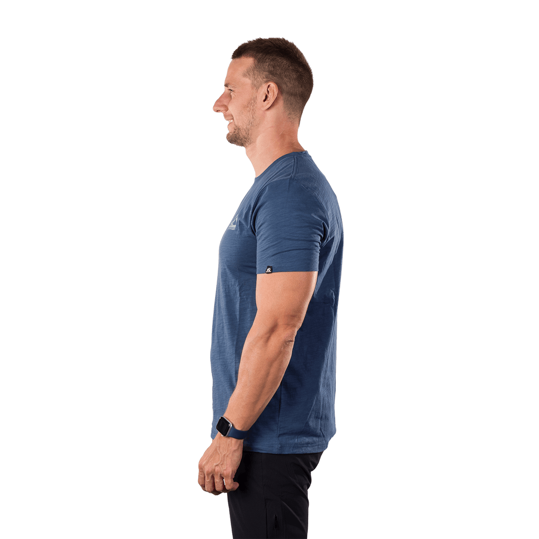 TR-5050OR men's outdoor organic slub cotton T‑shirt  HERMO