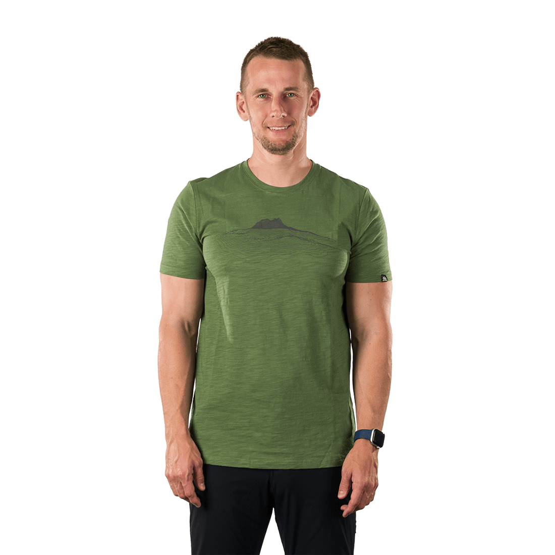 TR-5051OR men's outdoor organic slub cotton T‑shirt  JACINT