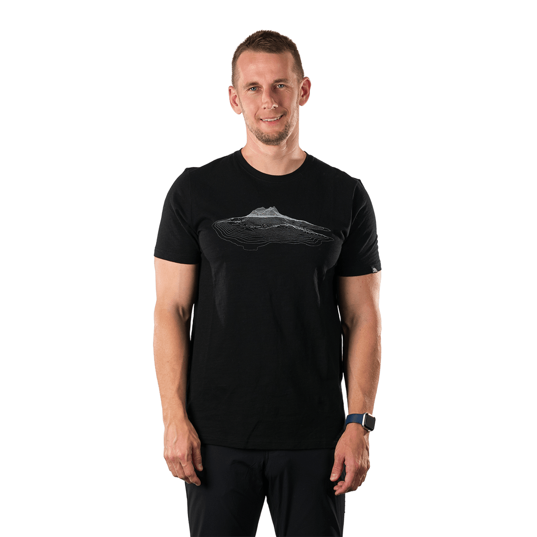 TR-5051OR men's outdoor organic slub cotton T‑shirt  JACINT