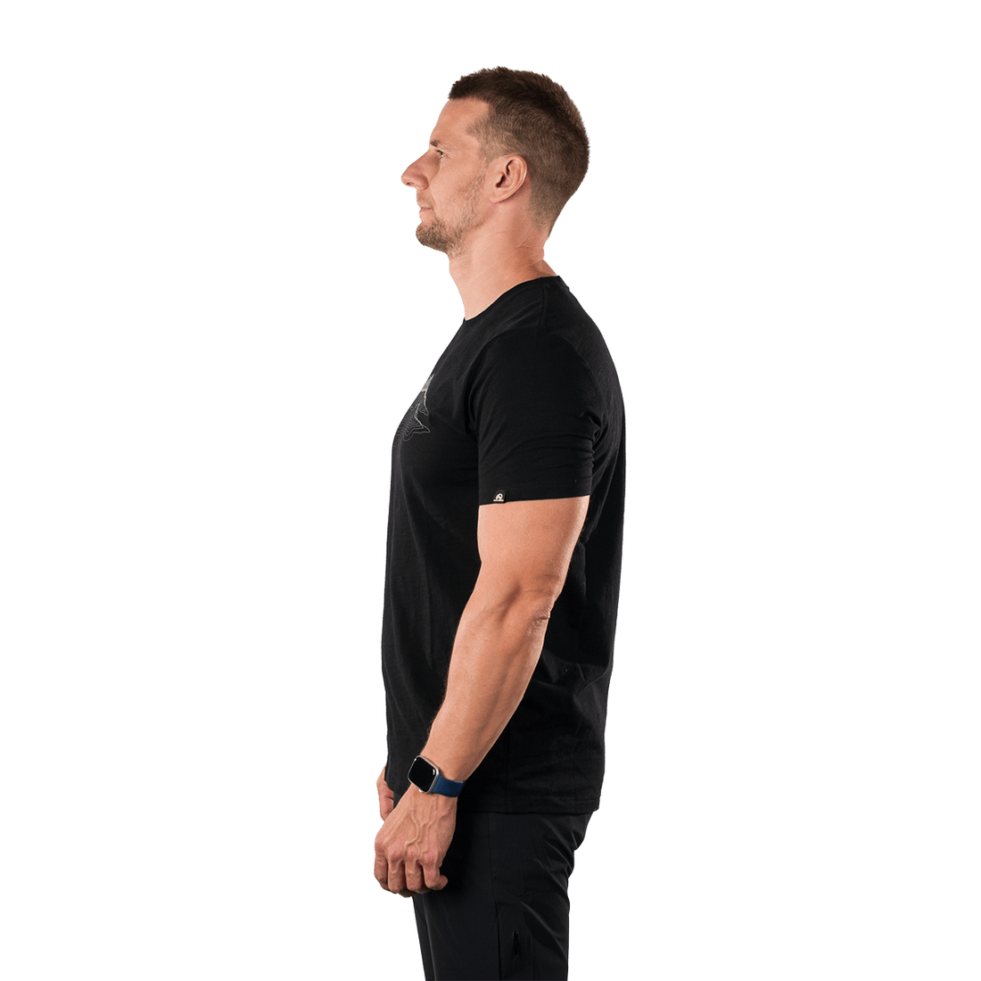 TR-5051OR men's outdoor organic slub cotton T‑shirt  JACINT