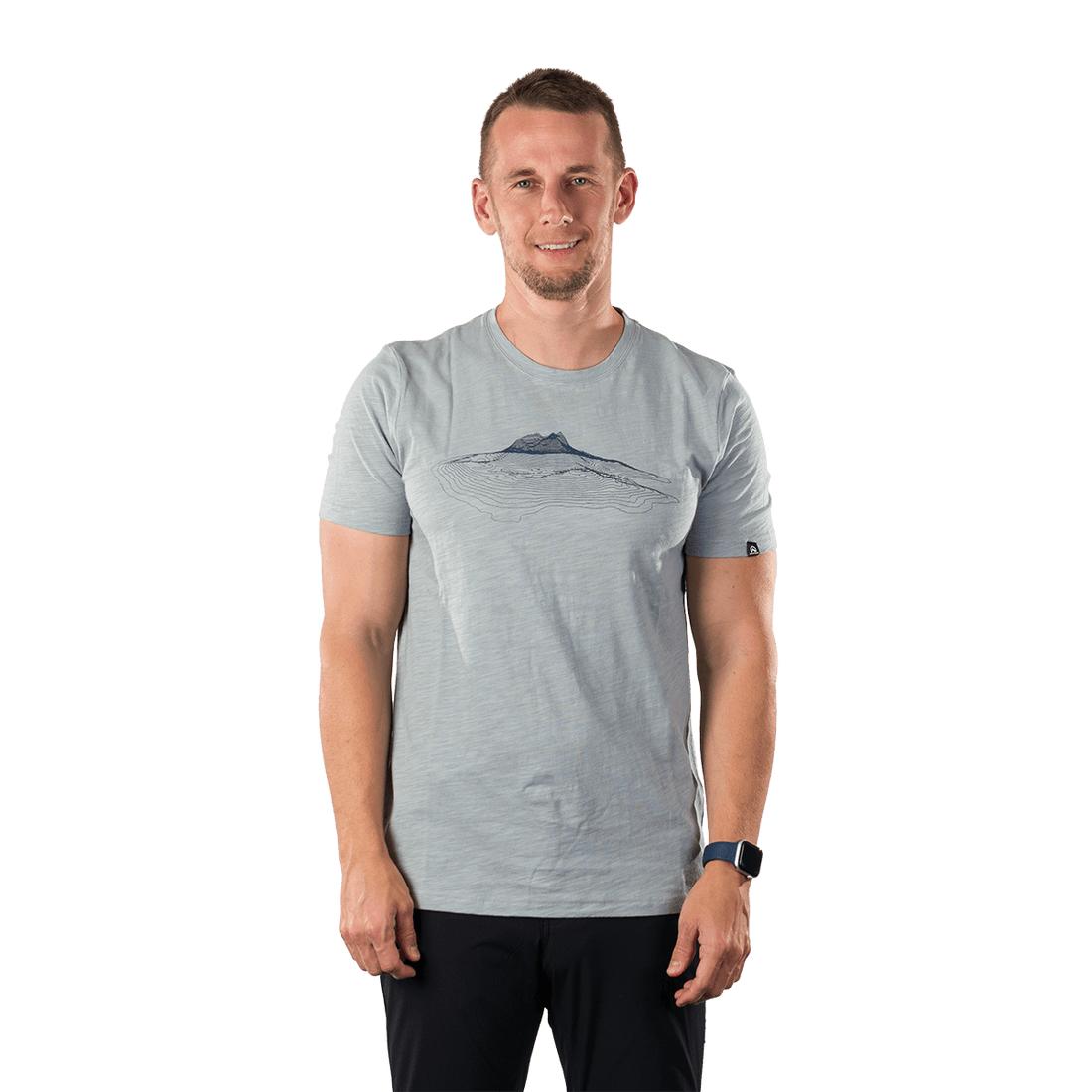 TR-5051OR men's outdoor organic slub cotton T‑shirt  JACINT