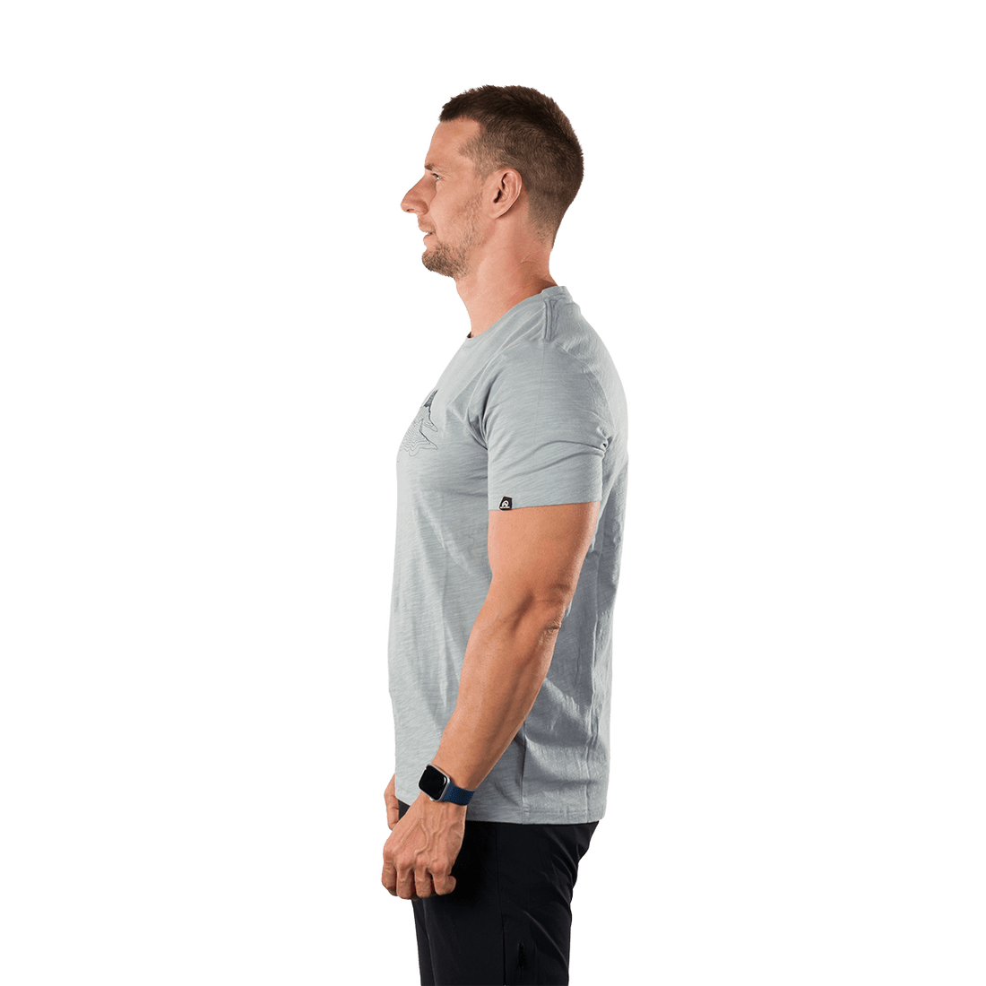 TR-5051OR men's outdoor organic slub cotton T‑shirt  JACINT