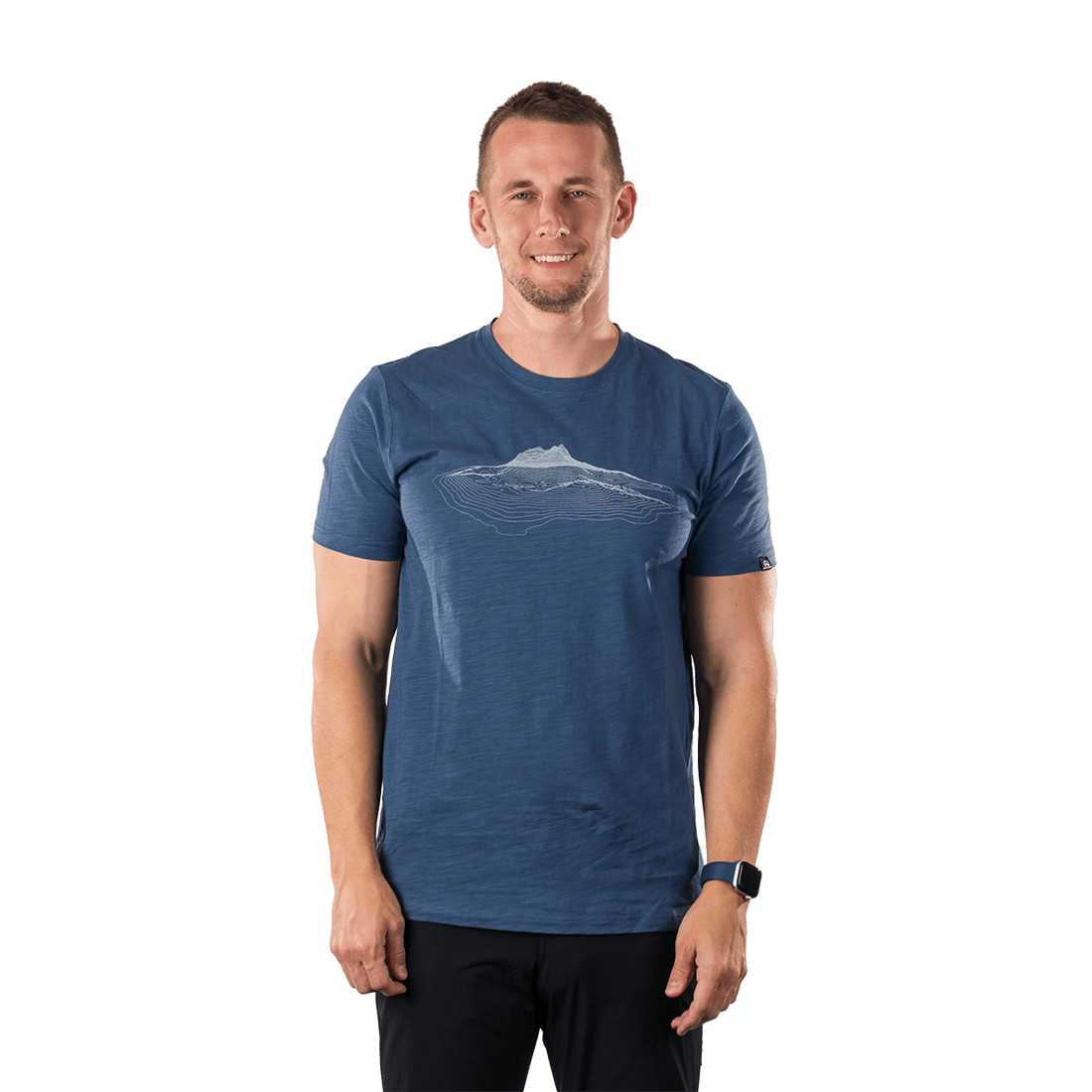 TR-5051OR men's outdoor organic slub cotton T‑shirt  JACINT