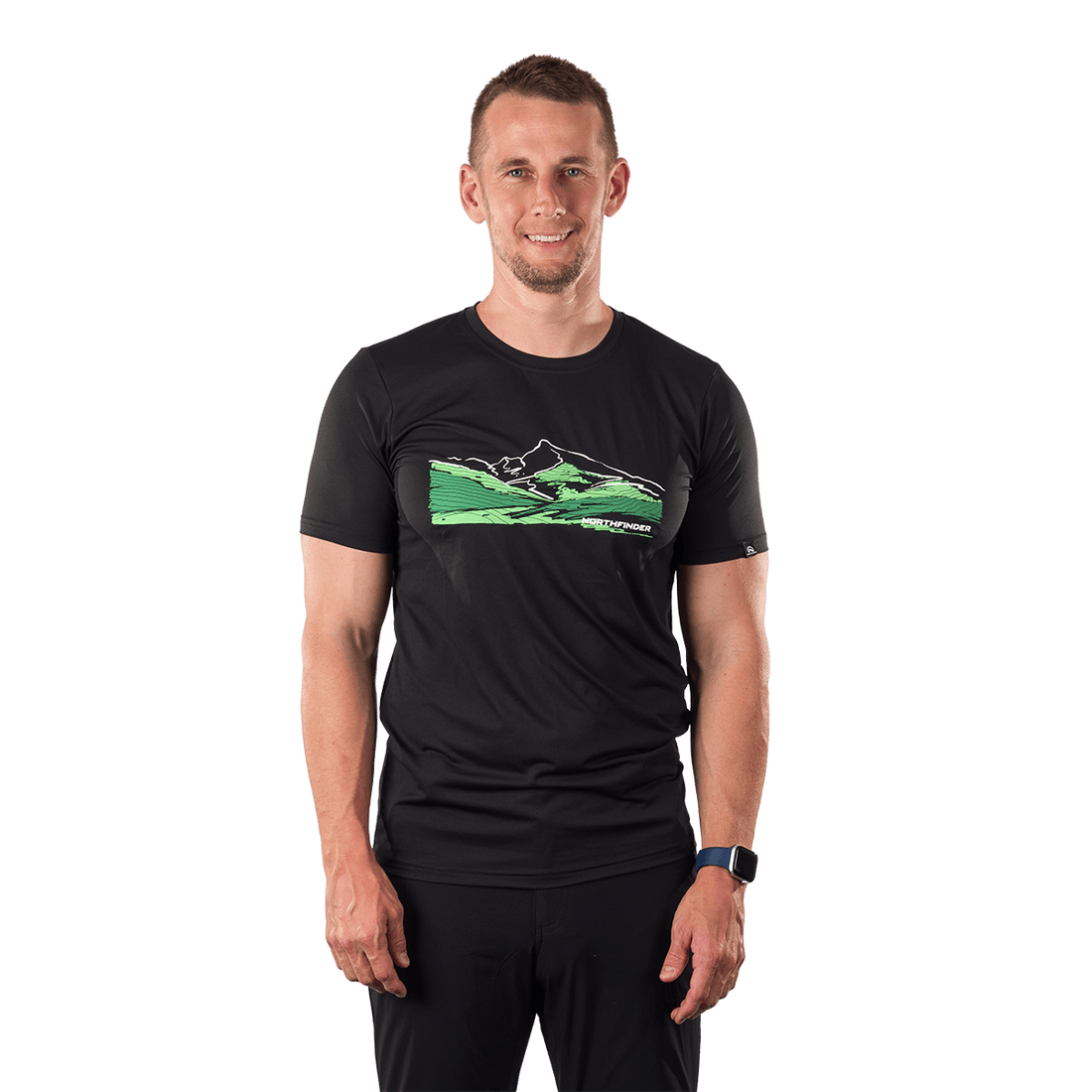 TR-5055OR men's outdoor technical T-shirt NAZAREN