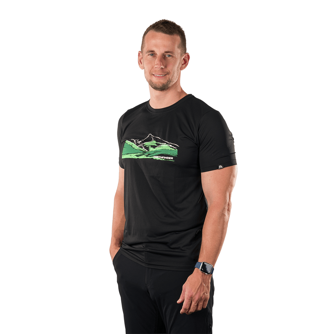 TR-5055OR men's outdoor technical T-shirt NAZAREN