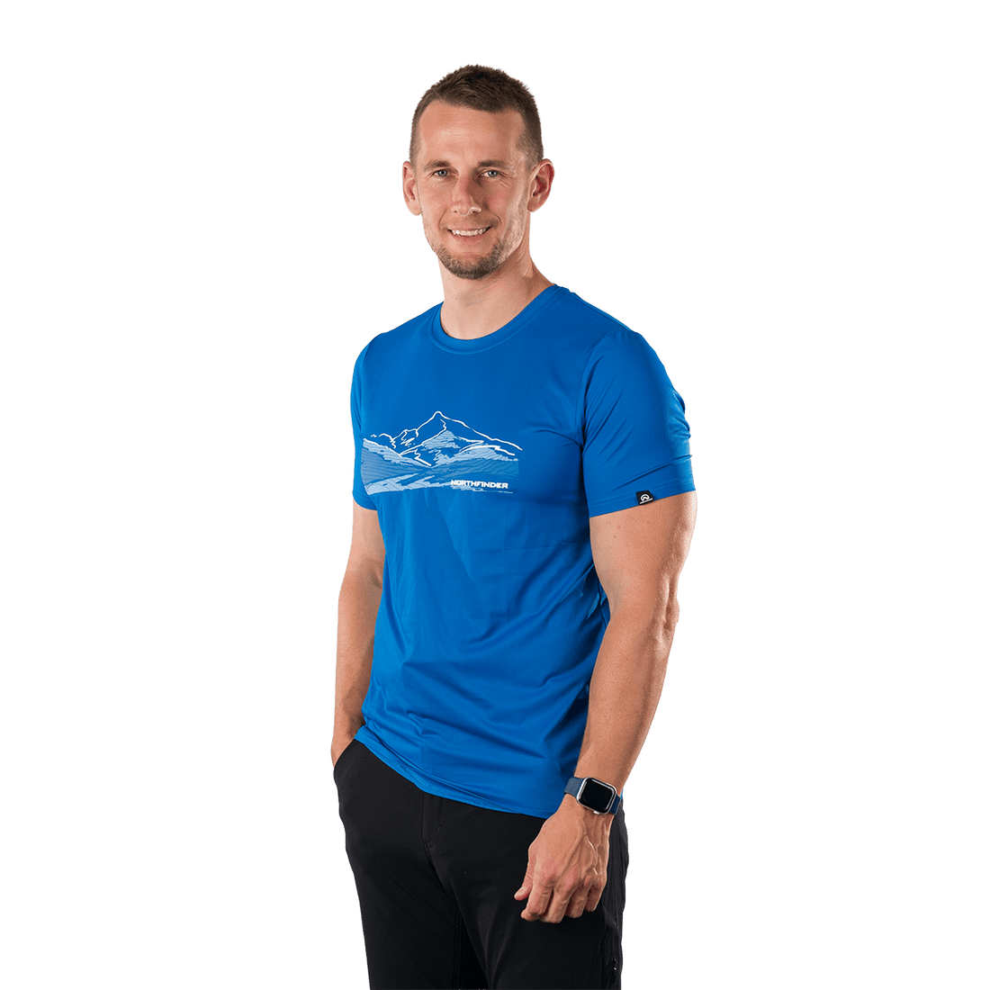 TR-5055OR men's outdoor technical T-shirt NAZAREN