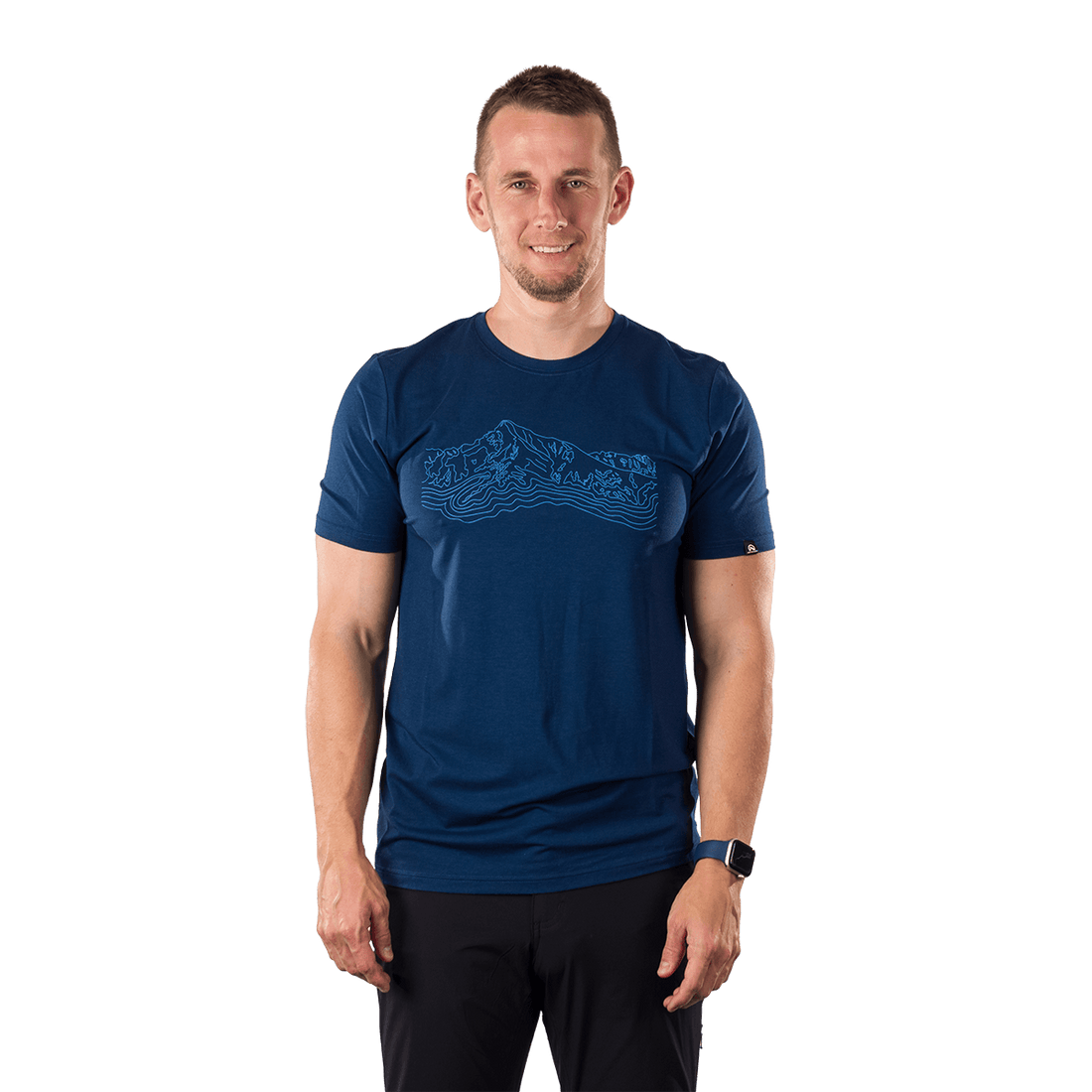 TR-5056OR men's outdoor bamboo T-shirt HALM