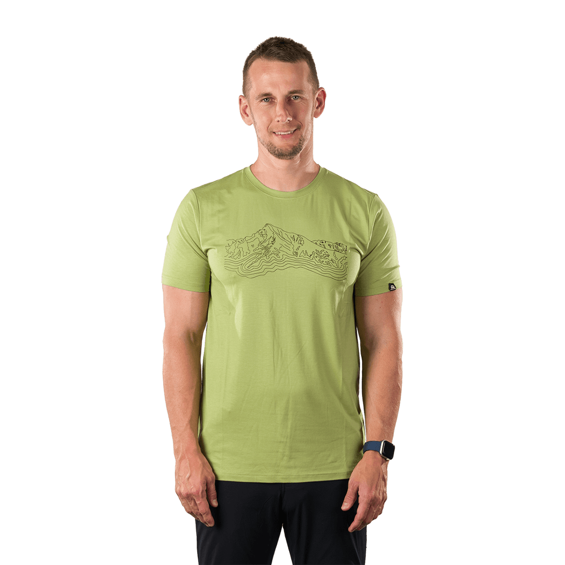 TR-5056OR men's outdoor bamboo T-shirt HALM