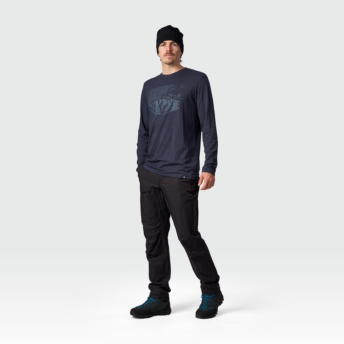 TR-5077OR men's outdoor bamboo T-shirt AUKUSTY