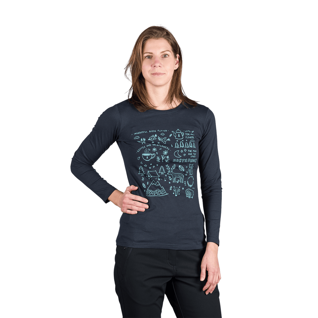 TR-6026OR women's organic cotton T-shirt  RIYA