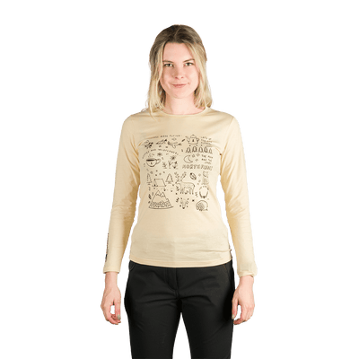 TR-6026OR women's organic cotton T-shirt  RIYA